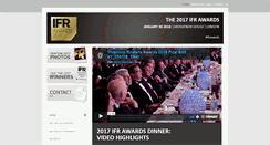 Desktop Screenshot of ifrawards.com